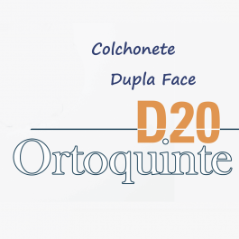 1004 Colchonete D20  Ortoquinte  ( 0,78 X 1,88 X 08 )